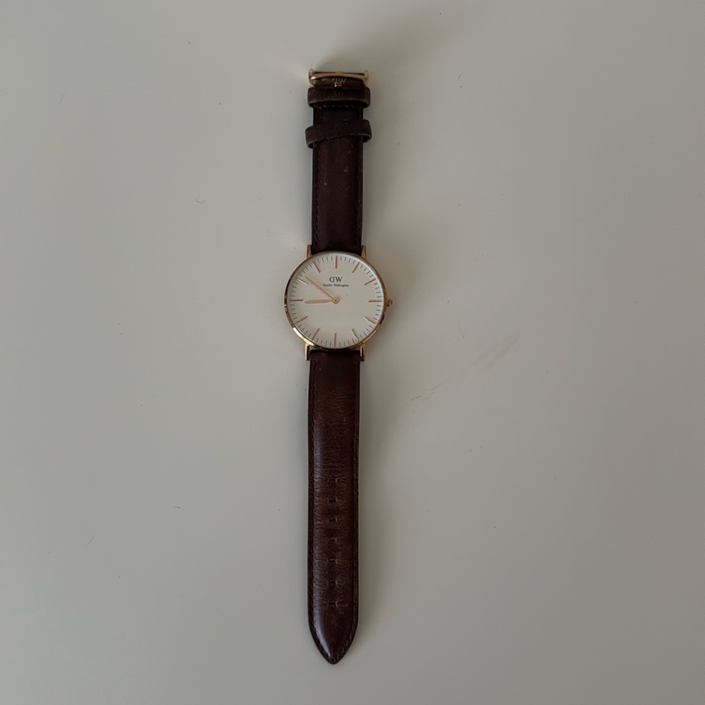 Daniel Wellington Brown Leather Watch